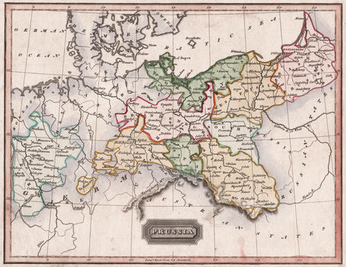 prussia map 1817